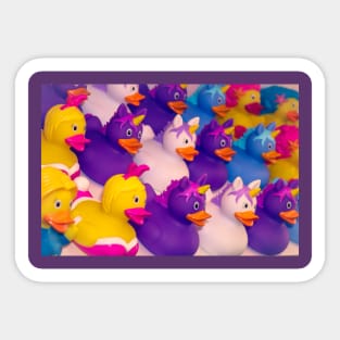 bath duck funny Sticker